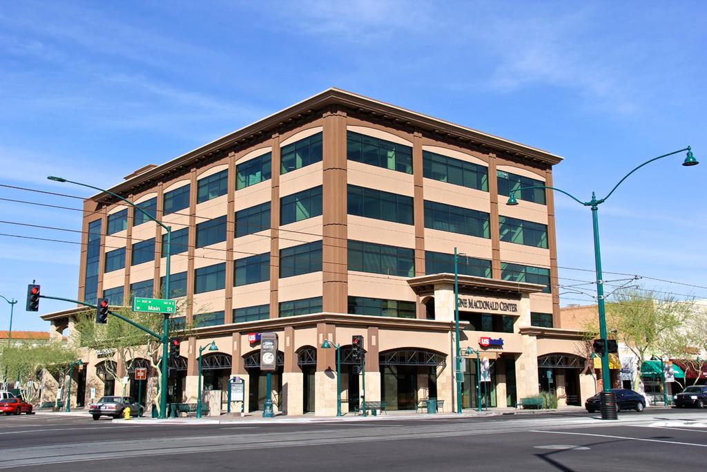 Historic Downtown Mesa Location For Lease ONE MACDONALD CENTER 1 North