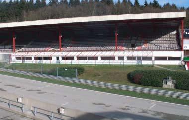 4. LODGE «SOUS TRIBUNE» This lodge is located under the grandstand, in the descent from the La