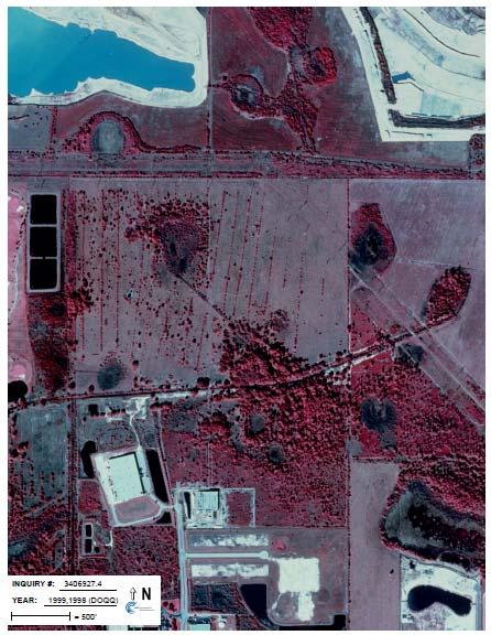 SITE #3 #4 #2 #1 N W E Aerial photograph courtesy of EDR Approximate Scale: 1' = 5' S 1998/1999 COMPOSITE AERIAL PHOTOGRAPH