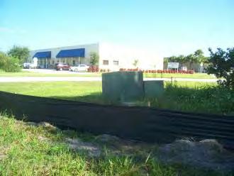View of northwest corner of Lot#1 of the Site, looking southeast towards