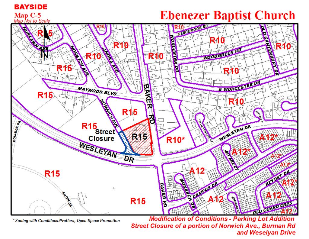 2 1 4 5 6 8 3 7 ZONING HISTORY # DATE REQUEST ACTION 1 01/20/2012 Street Closure (Portion of Norwich Ave.