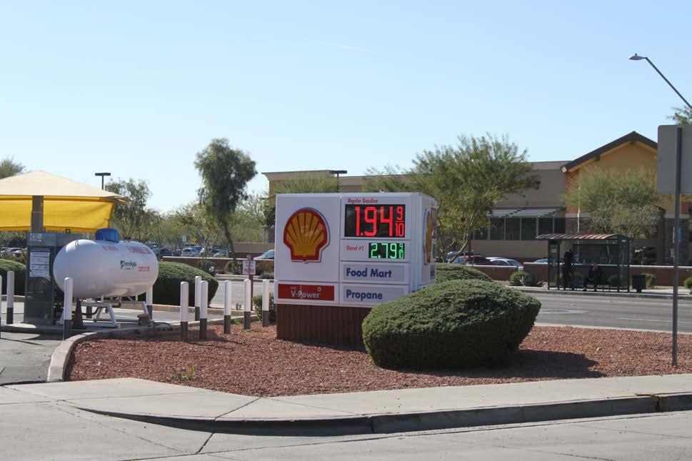 THE OPPORTUNITY CBRE has been retained as the exclusive sales representative for the Net Leased Shell Gas Station located on the hard Southeast corner of 51st Ave and Olive Ave in Glendale, AZ.