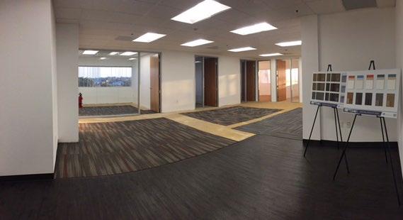 REF STORAGE AVAILABILITY & FLOOR PLANS 2111 Palomar Airport Road Suite 350 1,802 RSF NEW SPEC featuring reception with LVT flooring, open office, 4 private offices and glass conference room.