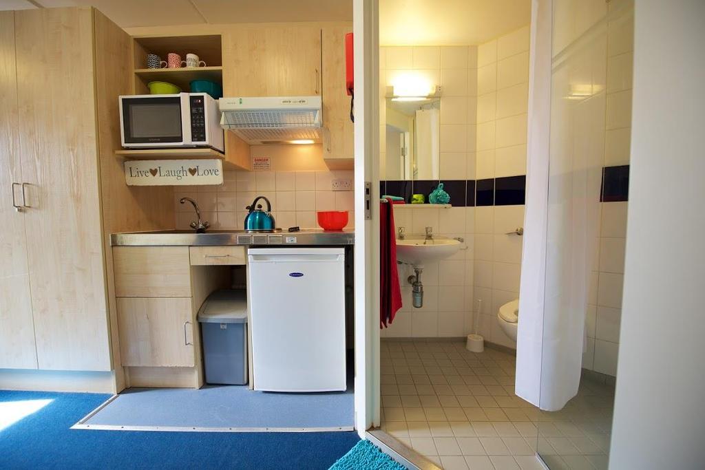 Studio Flat kitchenette and bathroom Are there any rooms accessible to disabled people? We have a limited number of Studio Flats that have been specifically designed for wheelchair users.