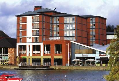 PARTNERSHIP HALLS I Brayford Quay Located opposite the University and overlooking the Brayford Pool marina, this development provides 425 en-suite rooms ranging from five or