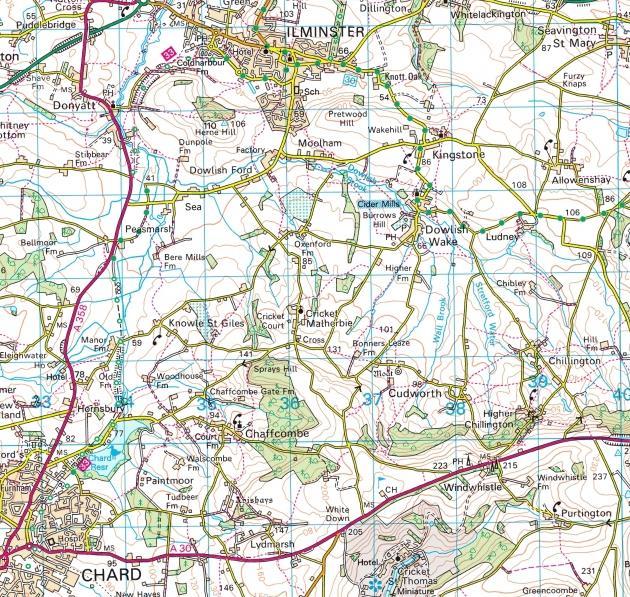 DIRECTIONS TA19 0PP From M5:- Exit at Junction 25, take the A358 towards Chard. At the A303/A358 roundabout outside Ilminster, take the A358 towards Chard.
