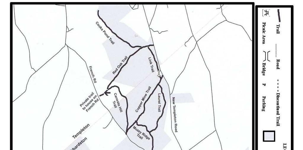 Mt. Jefferson Conservation Area Hubbardston 317-acres total CR on 250acres 2002: DCR purchased a CR on