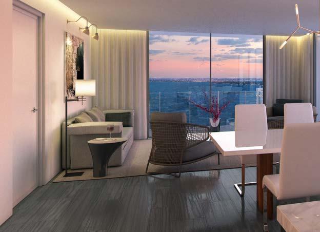 SPACIOUS GREAT ROOMS RESIDENCES Layouts include one-, two- and threebedroom residences, plus six