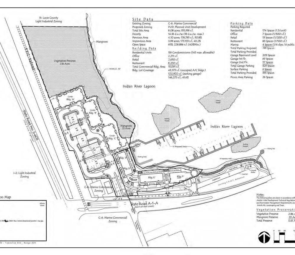 Blue Harbour Site Plan WATERFRONT INCOME PRODUCING DEVELOPMENT OPPORTUNITY 24-26 N.