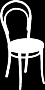 2017 MICHAEL THONET THE No 14 CHAIR The No 14 chair was manufactured as separate parts and simply screwed together (six steam bent wood parts, ten screws and two