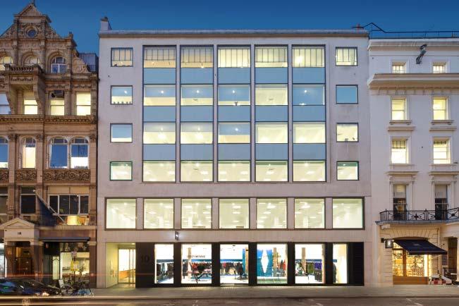 of Grade A office and retail space Achieved full occupancy Commercial Property at Brook