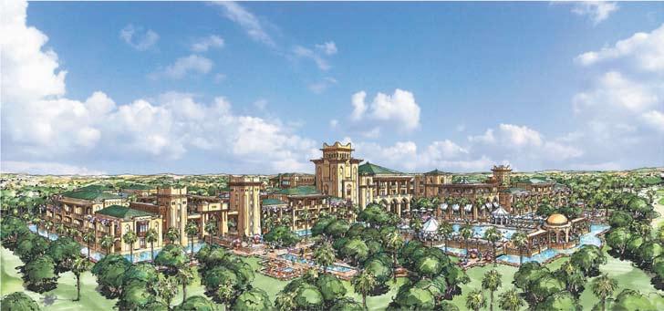 A self contained villa and golf development Morocco Emaar has created two
