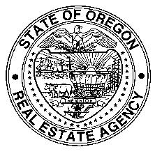 INITIAL AGENCY DISCLOSURE PAMPHLET Consumers: This pamphlet describes the legal obligations of Oregon real estate licensees to consumers.