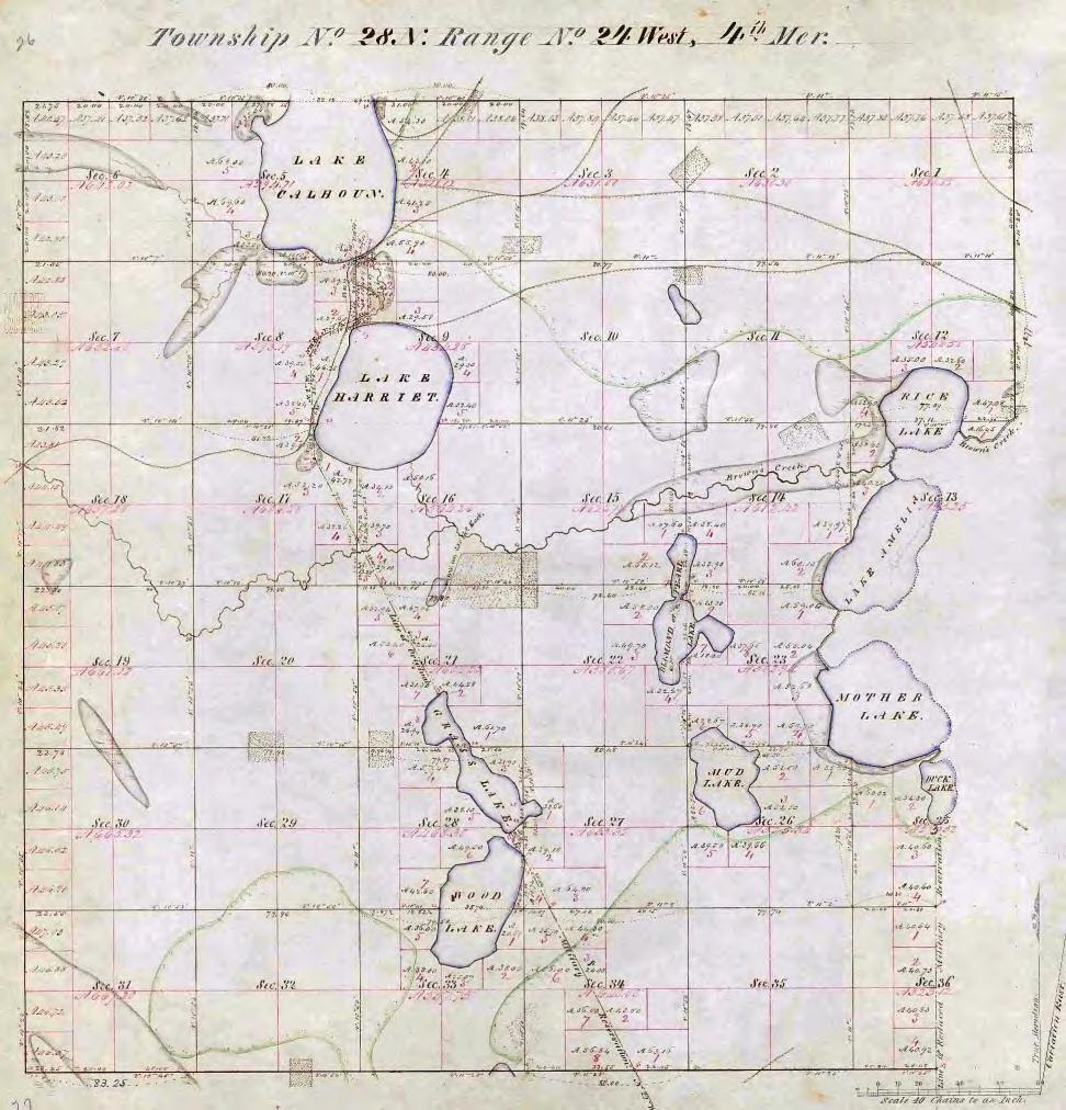 The Rectangular Land Surveys Provided the first large scale maps of the United States