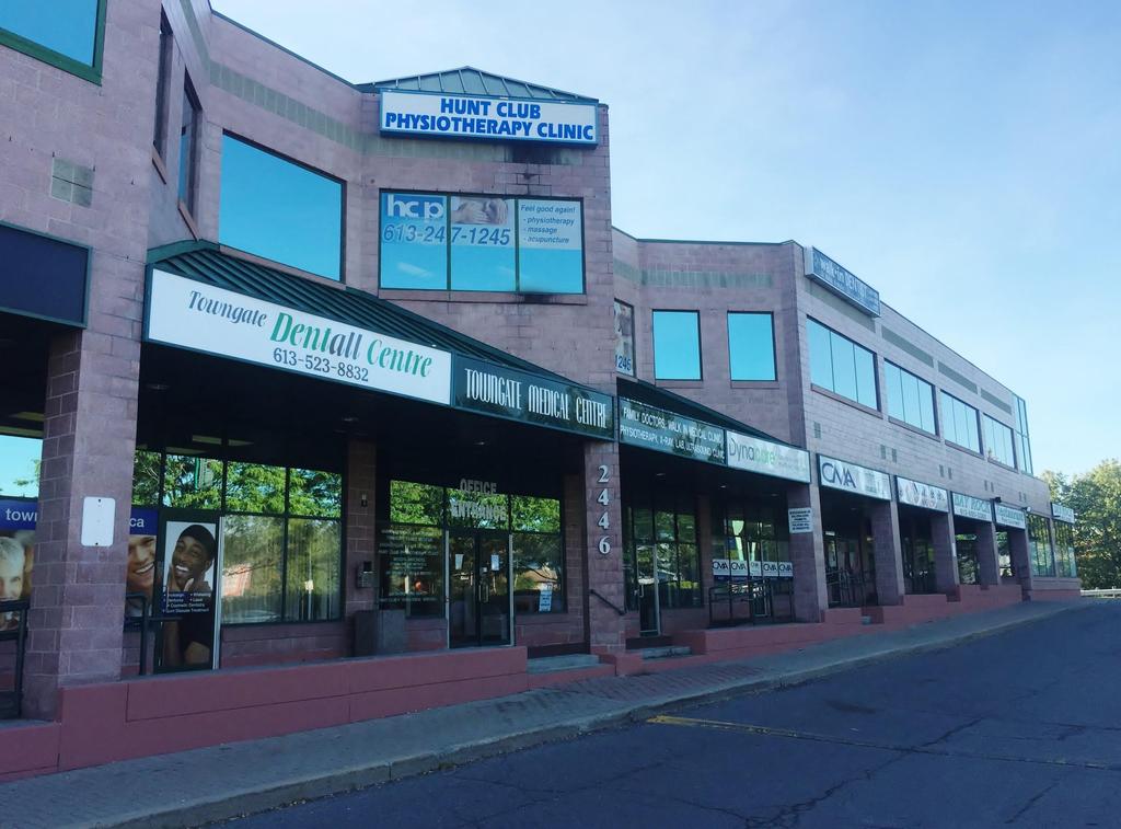 1,109, 1,942, 3,957 SF Located in Ottawa /South on the corner of Bank and Hunt Club.