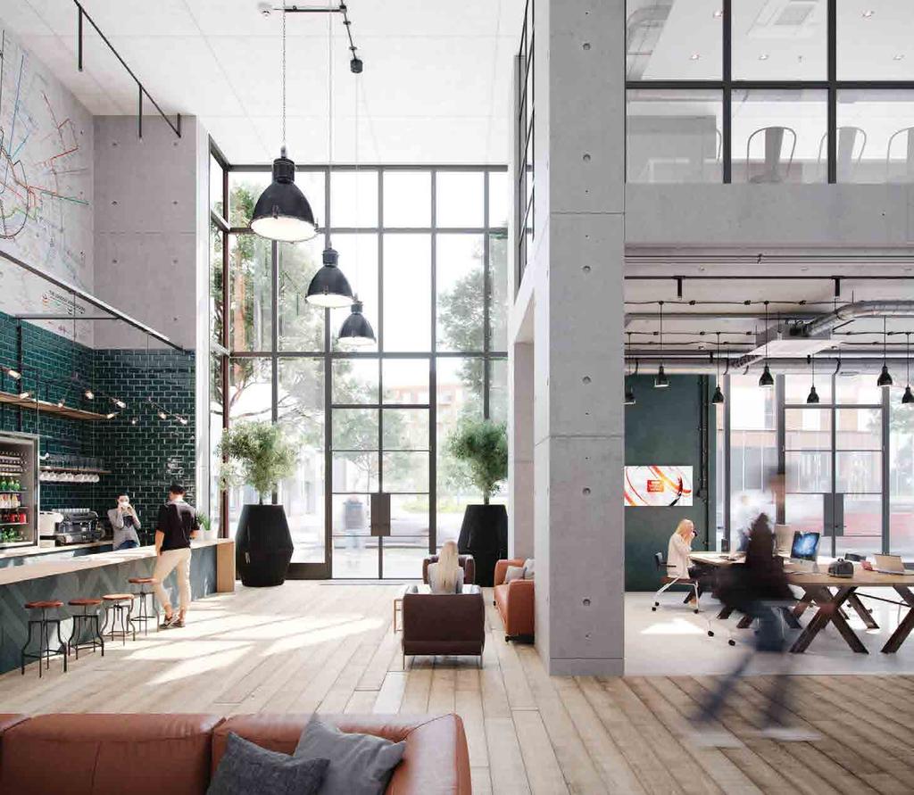 One West Point will engage in workspace that delivers a platform for one to one business up to creative workshops and