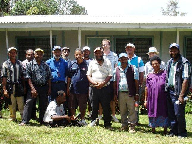 Our initial support will be for the construction of three houses in Moyam and other villages near Mount Hagen.