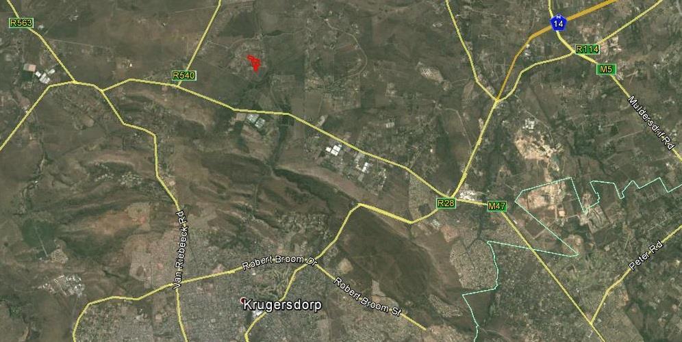 The nearest Highway is the N14/R28 which connects nearby Krugersdorp to Centurion/Pretoria.