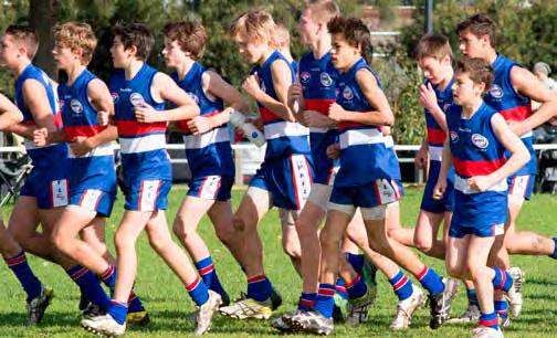 WRFL JUNIOR INTERLEAGUE By Sophie Hammill Last Wednesday night saw the opening round of the AFL Victorian Metropolitan Championships and Junior Interleague Carnival.