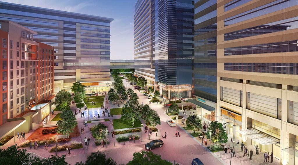 CITYLINE MIXED USE DEVELOPMENT Located less than a mile from the Property at the southeast quadrant of the US 75 and President George Bush Turnpike is the new master-planned CityLine, a 186-acre KDC