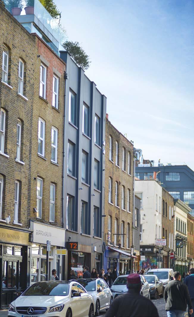 Investment Considerations Prime retail and residential property in s thriving cultural hub,, Shoreditch.