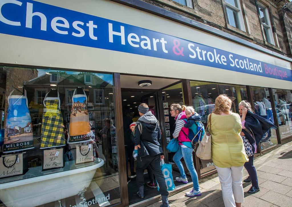 HIGH STREET, MELROSE TD 9PS INVESTMENT SUMMARY Unique retail investment in the sought after Scottish Borders town of Melrose; New 0 year lease from 0 October 207; Let to Chest Heart & Stroke Scotland