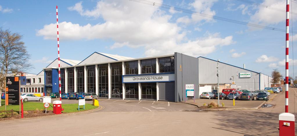 DESCRIPTION A multilet industrial estate of 276,119 sq ft, comprising 12 units, ranging from 7,156 sq ft to 102,94 sq ft. Eaves heights range from 5.00 6.50 metres.