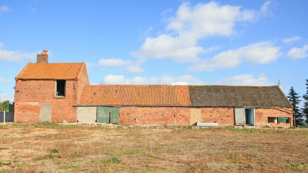 THE HAYLOFT BARN (AS HATCHED YELLOW ON PLAN) An interesting mainly single storey building of traditional brick and pantile construction, having a second floor hayloft and offering the potential to