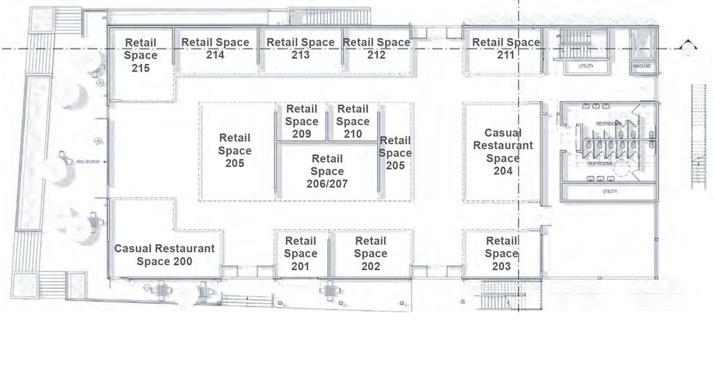 GROUND LEVEL FLOOR PLAN Special Event Space Special Event Space MEZZANINE