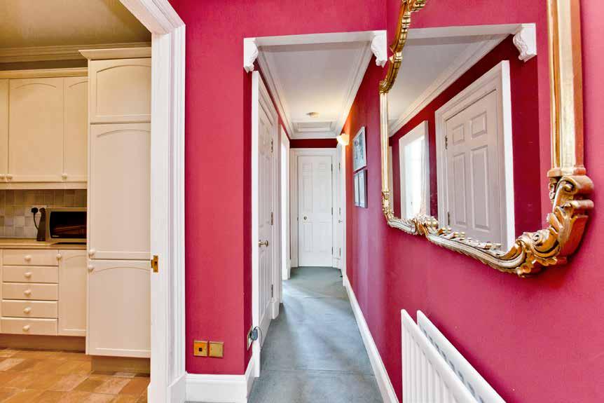 two-bathroom drawing room apartment boasts one of Edinburgh s most exclusive city centre addresses; set
