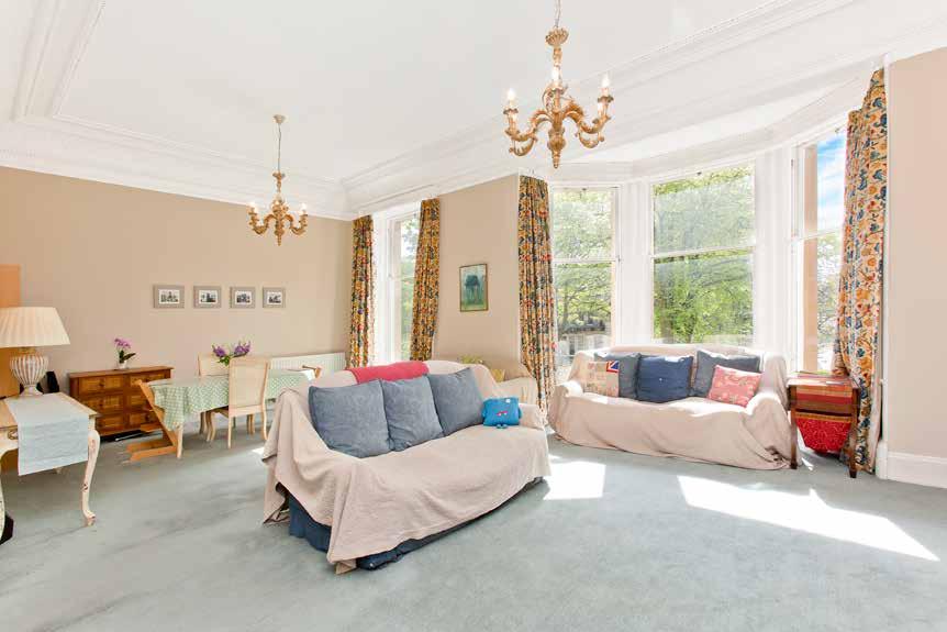 ambience, characterised by generouslyproportioned rooms, soaring high ceilings and vast sash-and-case
