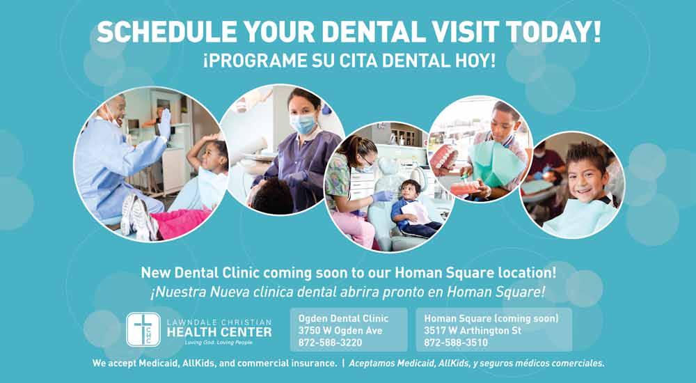 LAWNDALE Bilingual News -Thursday, February 1, 2018-Page 9 Time to Brush Up: A Lifetime of Great Dental Health Must Start Early By Dr.