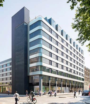 THE ANGEL BUILDING, EC1 Developer: Derwent London 262,000 sq ft office and 3 A3 retail units at ground floor Storeys: 6