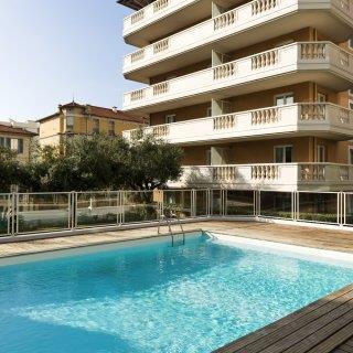 This is the French Riviera and prices for hotels and rental apartments are very high. We advise you to make your reservations early directly with one of the seven facilities below.