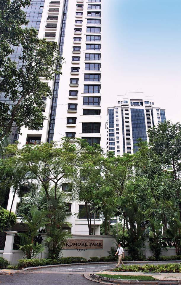 EP16 THEEDGE SINGAPORE FEBRUARY 27, 2017 GAINS AND LOSSES Ardmore Park unit makes $4.6 mil profit Ardmore Park is a freehold condominium completed in 2001.