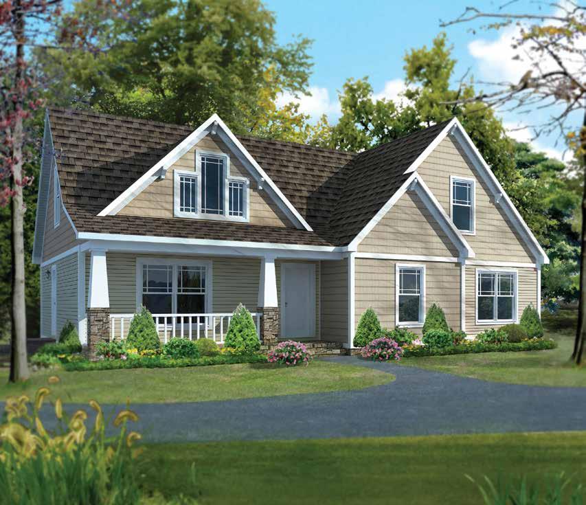 PLAN: BRANSON SERIES: AMERICAN LIFESTYLE PUT IT ALL INTO PERSPECTIVE Take living to the next level with the Branson two-story design.