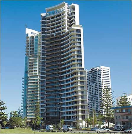 The development is situated on an absolute beachfront block and comprised 5 levels