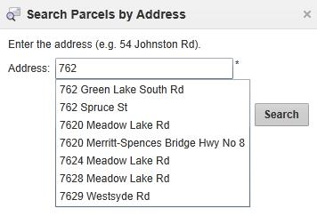Search for Parcel by Address Property addresses are assigned by the addressing authorities (e.g. municipality, First Nations, regional district).