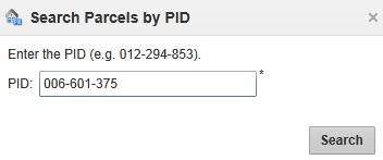 Search for Parcel by Land Titles Parcel Identifier (PID) Parcel Identifier Number (PID) is often required to access land title and survey records.