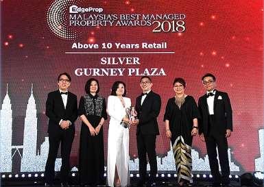 Award Gurney Plaza EdgeProp Malaysia s Best Managed