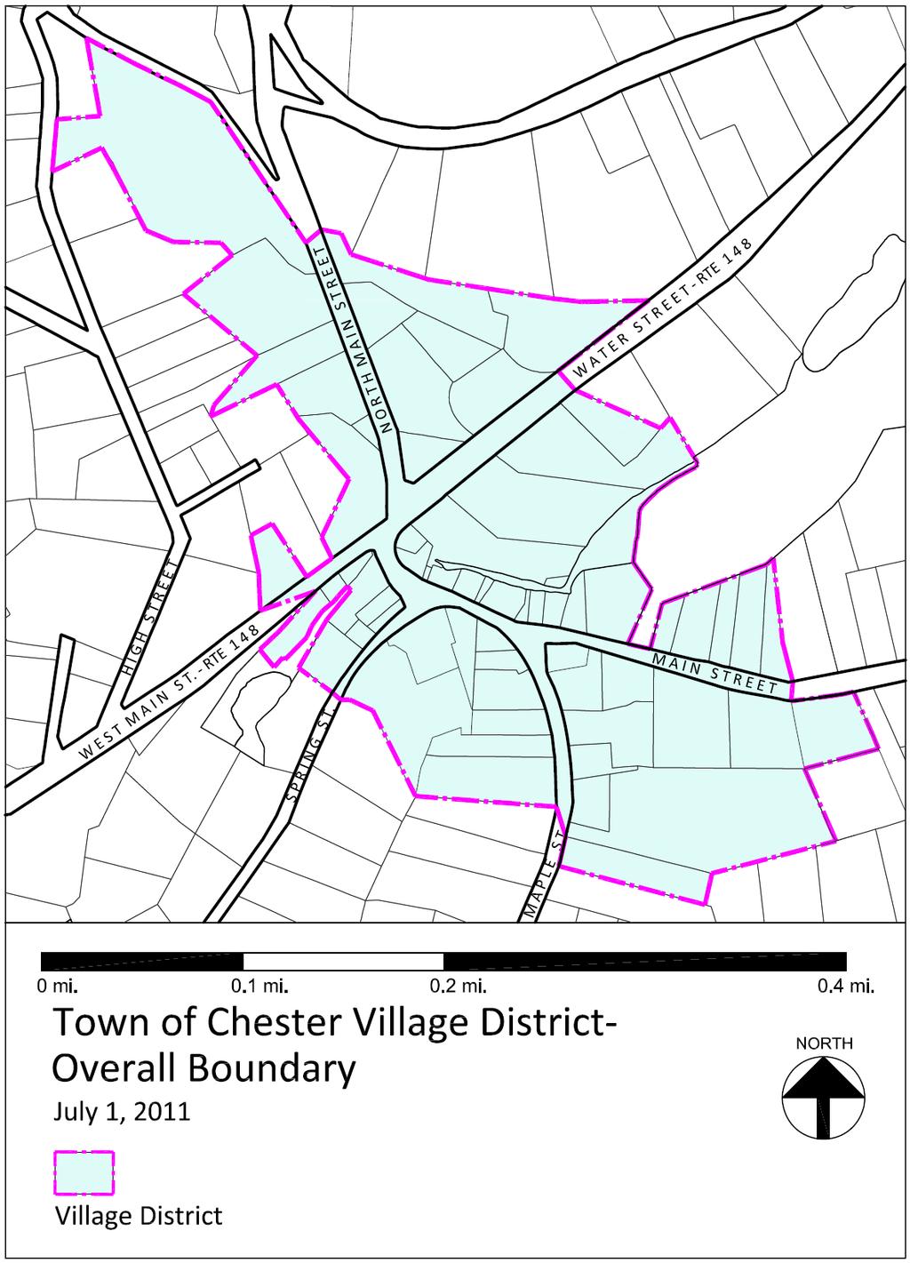 73.6.1 Map 1: Village District Boundary