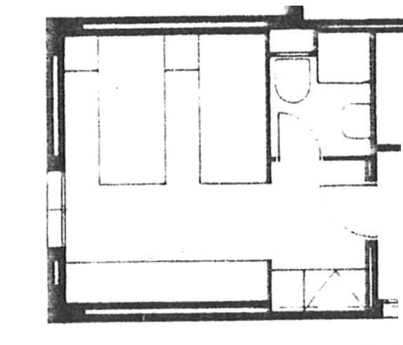 2.4.2 Two-persons student flats There are 70 two-persons flats, found only in buildings S1 and S2, as shown in the accommodation breakdown (section 2.1).