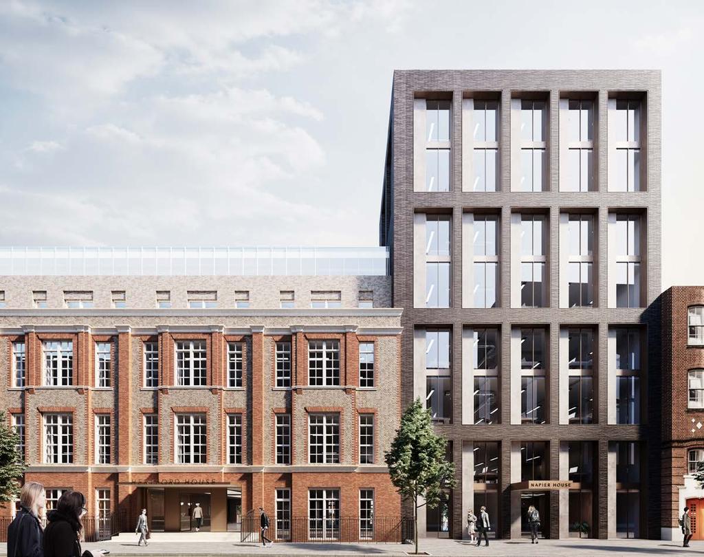 COMMENTARY Local reputable Shoreditch firm - Buckley Gray Yeoman Architects have designed and successfully secured a full planning permission to redevelop both Napier House and Hertford House.