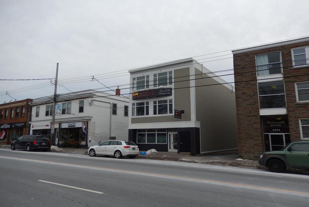 1,432 SF (offices) Second Level: 1,432 SF (offices) Third Level: 1,432 SF (offices can be converted into a 3-bedroom apartment) Lower Level: 1,286 SF (storage & mechanical systems) Wood panel siding