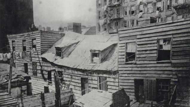 TENEMENT LIFE by Haley Chen In the 19th century, families of all different races resided in tenements. Many tenement buildings were dark and airless because the buildings were packed together.