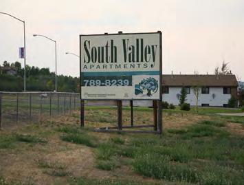 0 miles C SOUTH VALLEY 120 UNITS OCCUPANCY: 91% YEAR BUILT: 1980 Unit Type # of Units Rent SF Rent Per SF 1BD 1BTH 5 $530 860 $0.