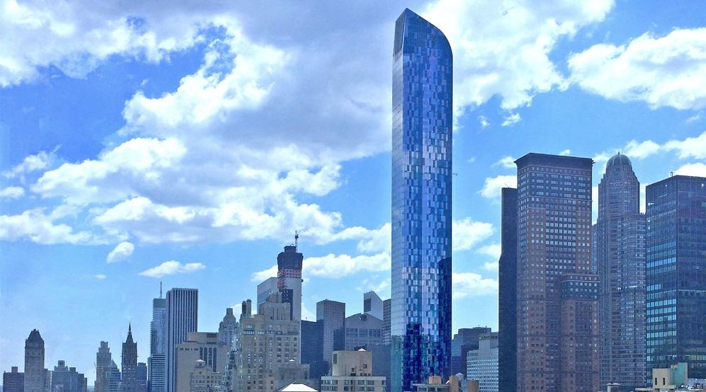 ONE57 New York NY Extell Development Company Christian de Portzamparc SLCE Architects Geotechnical Site/Civil Environmental One57 stands at 1 005 feet (306 meters) tall and consists of a 5-star 210