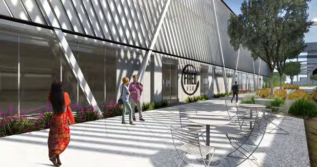 1,618 SF COMMUNITY SPACE SHADE STRUCTURE, TYP.