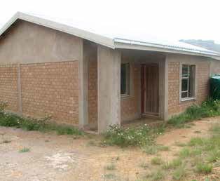 21 They are too small at present to qualify as the self-contained gated community development that is common in South African cities but they are fully serviced, unlike the