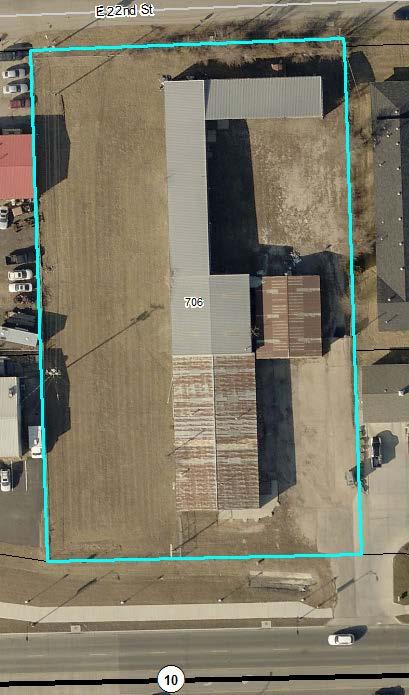 PC Staff Report 6/20/16 Item No. 4-2 Project Summary The property at 706 E 23 rd Street is an unplatted parcel of approximately 1.56 acres.